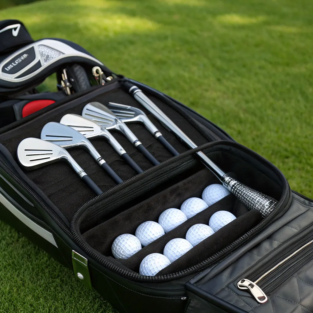 Complete golf set with bag